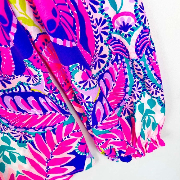 LILLY PULITZER Winona Stretch Tunic Size XXS NWT - Picture 9 of 12